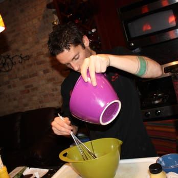 Chef Brian Merel Cooking