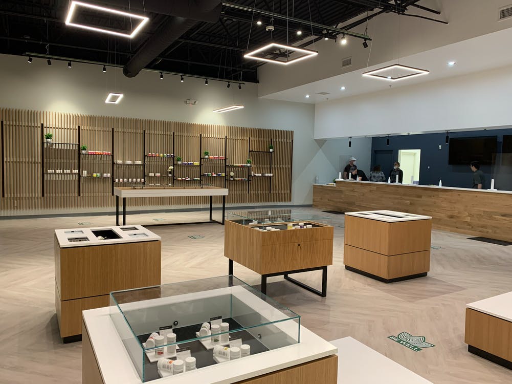 Stocked Cannabis Dispensary
