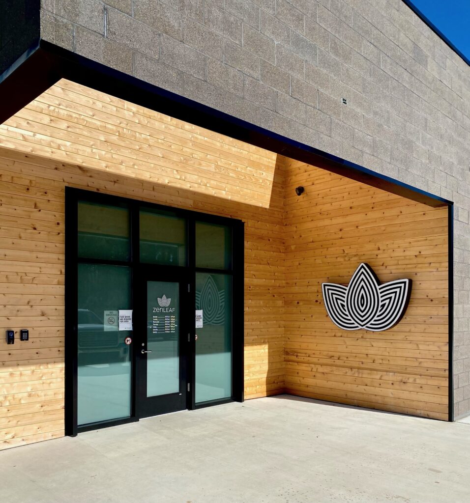 Zen Leaf Dispensary Door