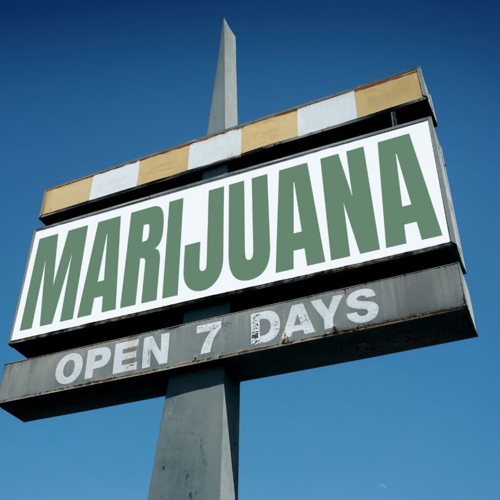 MA Dispensary Sign
