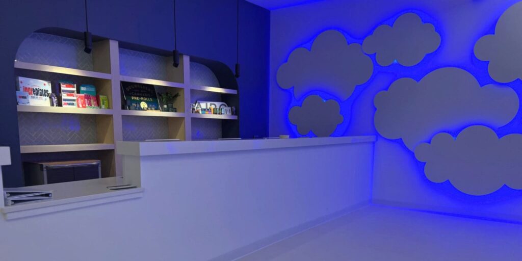 Cloud 9 Dispensary Front Desk