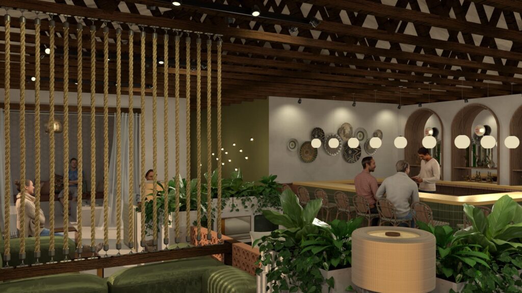 Green Cannabis interior