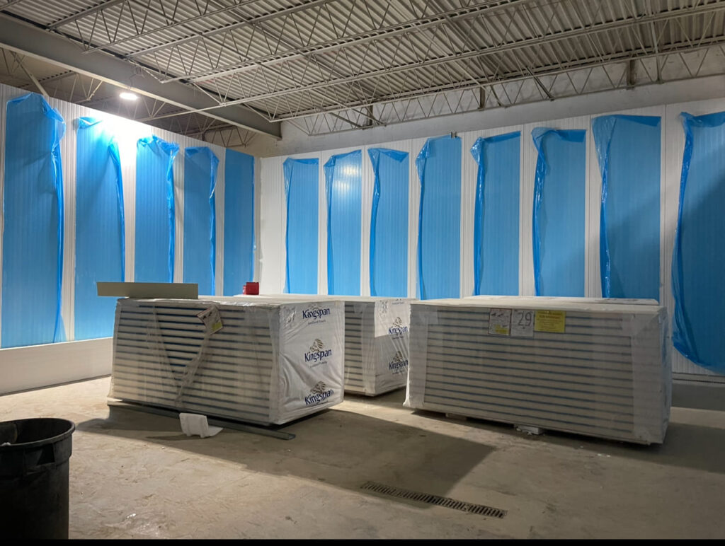 Facility under construction