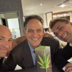 David and Mike with award winner